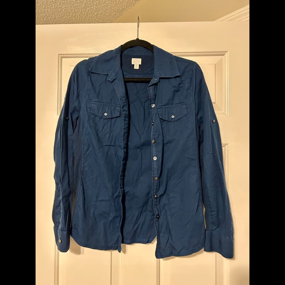 Converse One Star Button Down Top ASO Katherine Pierce